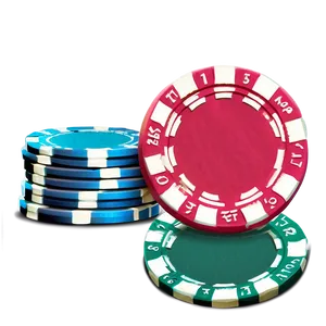 Casino Chips Collection PNG 06122024