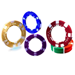 Casino Chips Collection PNG Kmb