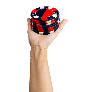 Casino Chips In Hand PNG Jst89 PNG