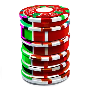 Casino Chips On Table PNG 49