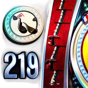 Casino Slot Machine Elements219 PNG