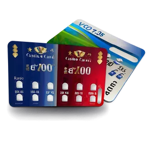 Casino Themed Playing Cards PNG
