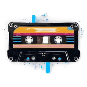 Cassette Tape Graphic Png 22 PNG image