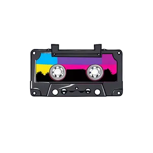 Cassette Tape Illustration PNG Kse89 PNG