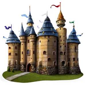 Castle A PNG image