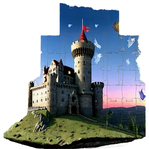 Castle At Dawn Png 59 PNG image