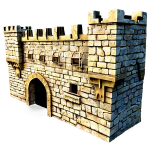 Castle Battlements PNG Mtw PNG