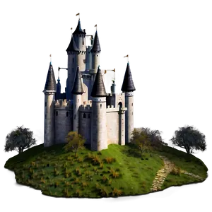 Castle D PNG