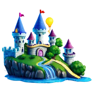 Castle Fantasy Oh The Places You'll Go Png 06212024 PNG image