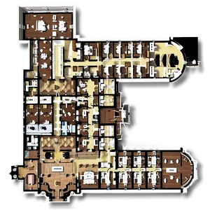 Castle Floor Plan PNG Fab28