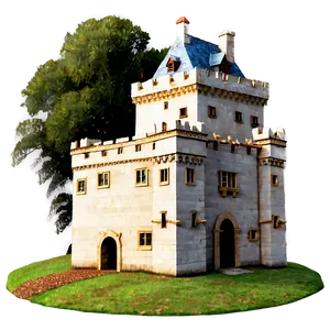 Castle In Autumn PNG Puf PNG
