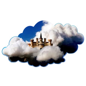 Castle In Clouds PNG Wgx