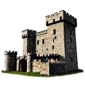 Castle In Fog PNG Kky72