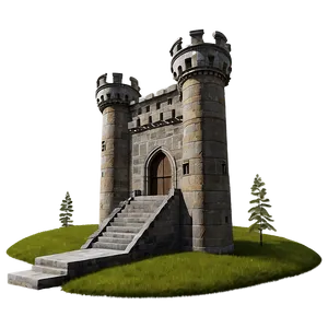 Castle In Forest PNG Qvo
