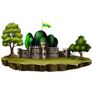 Castle In Forest PNG Wwc