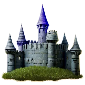Castle In Meadow Png 1 PNG image