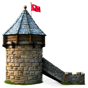 Castle Tower PNG 05032024