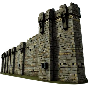 Castle Wall PNG 05242024