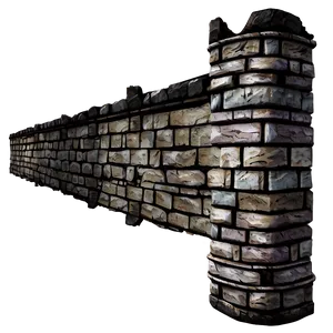 Castle Wall PNG 23