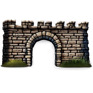 Castle Wall PNG Pgb