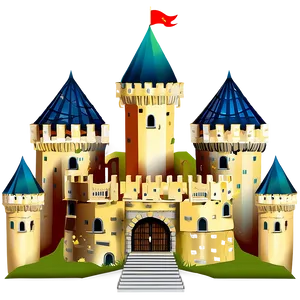 Castle With Towers PNG 59 PNG
