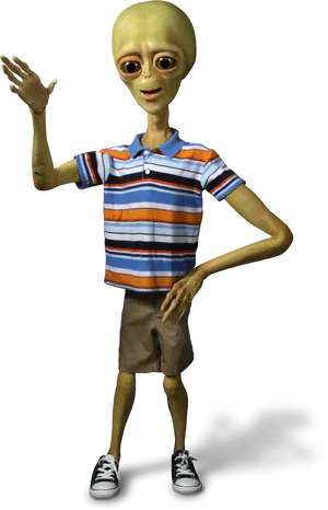 Casual Alien Greeting