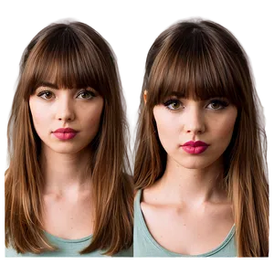 Casual Bangs Style Png Jvj95 PNG image