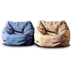 Casual Bean Bag Armchair PNG Put PNG