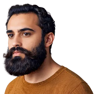 Casual Beard Looks Png 16 PNG image