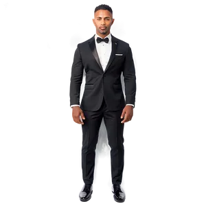 Casual Black Tie Look PNG 89 PNG