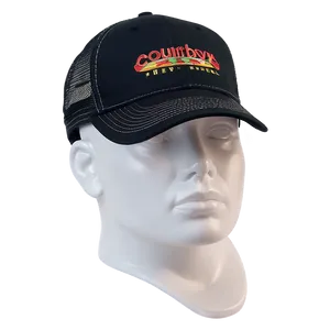 Casual Black Trucker Hat Png 06282024 PNG image