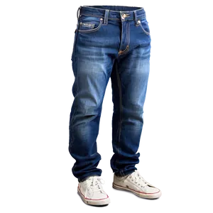 Casual Blue Denim Pants Png Nfv PNG image