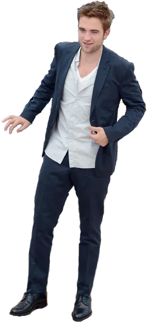 Casual Business Attire Man PNG image