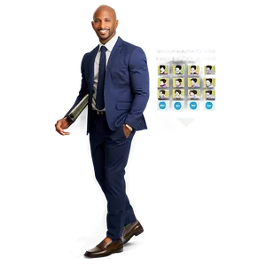 Casual Business Suit Look Png Ifu39 PNG image