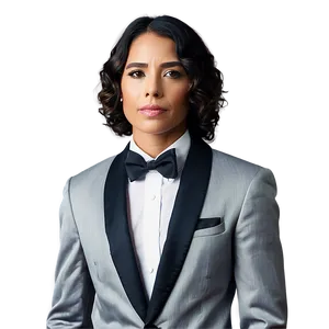 Casual Chic Tuxedo PNG Pku73
