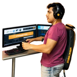 Casual Esports Gaming Session PNG 21 PNG