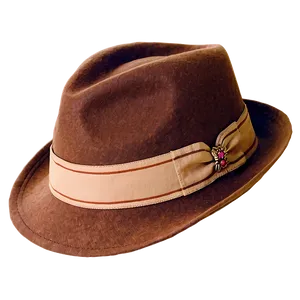 Casual Fedora Hat PNG Cta
