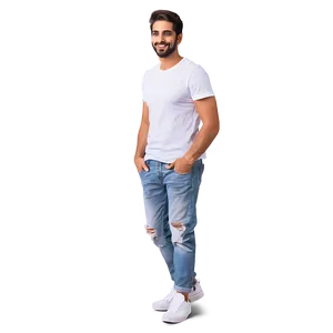 Casual Happy Man PNG 06272024 PNG
