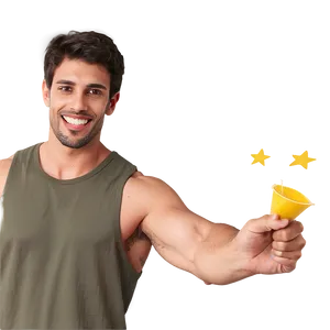 Casual Happy Man PNG 69