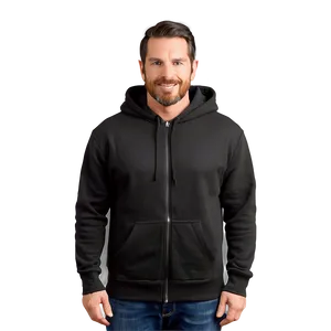 Casual Hoodie Template PNG 06122024
