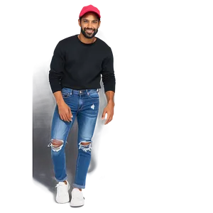 Casual Jean Look PNG Tqy PNG