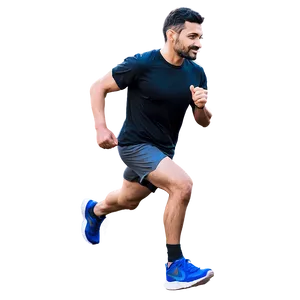 Casual Man Jogging Png 57 PNG image