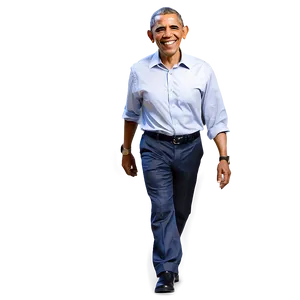 Casual Obama Png Wic40 PNG image