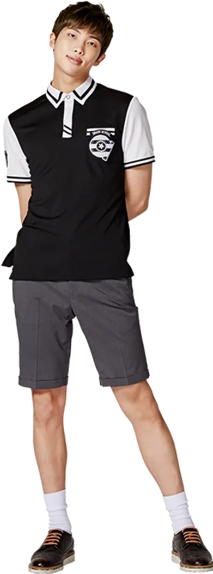 Casual Sporty Outfit Man PNG image