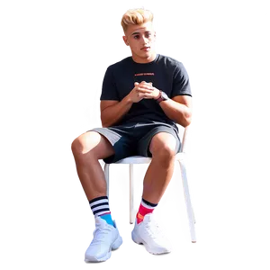 Casual Style Portrait Jake Paul PNG