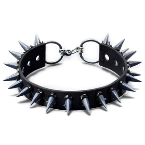 Casual Style Spiked Choker Png 25 PNG image