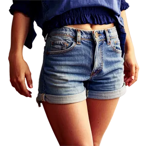 Casual Summer Jorts Png 64 PNG image