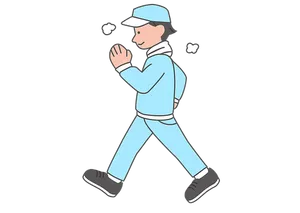 Casual Walk Illustration