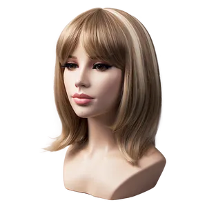 Casual Wig Png 29 PNG image