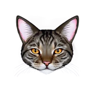Cat Ear Vector PNG 17